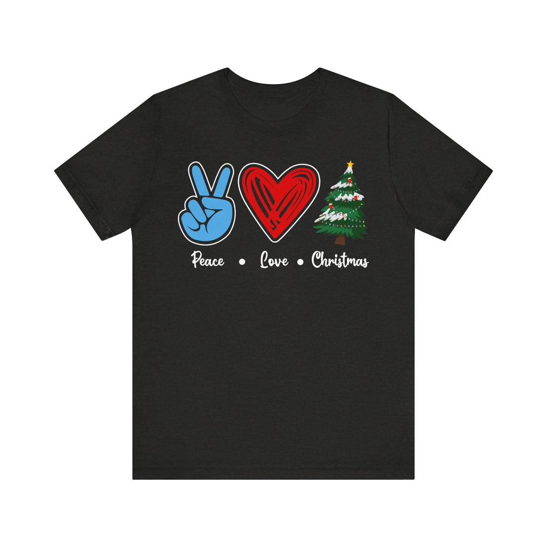 Peace • Love • Christmas Tshirt