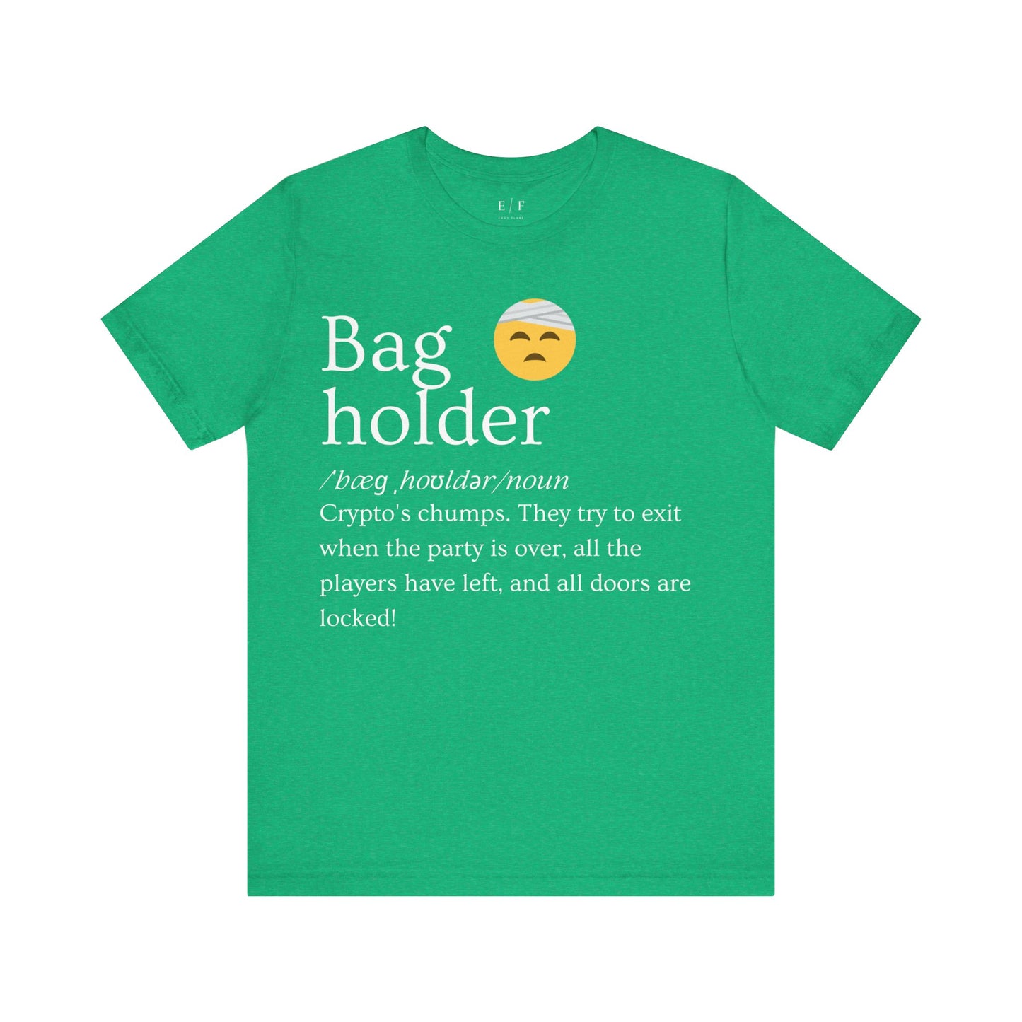 Bag holder Funny Crypto Definition Premium Tshirt