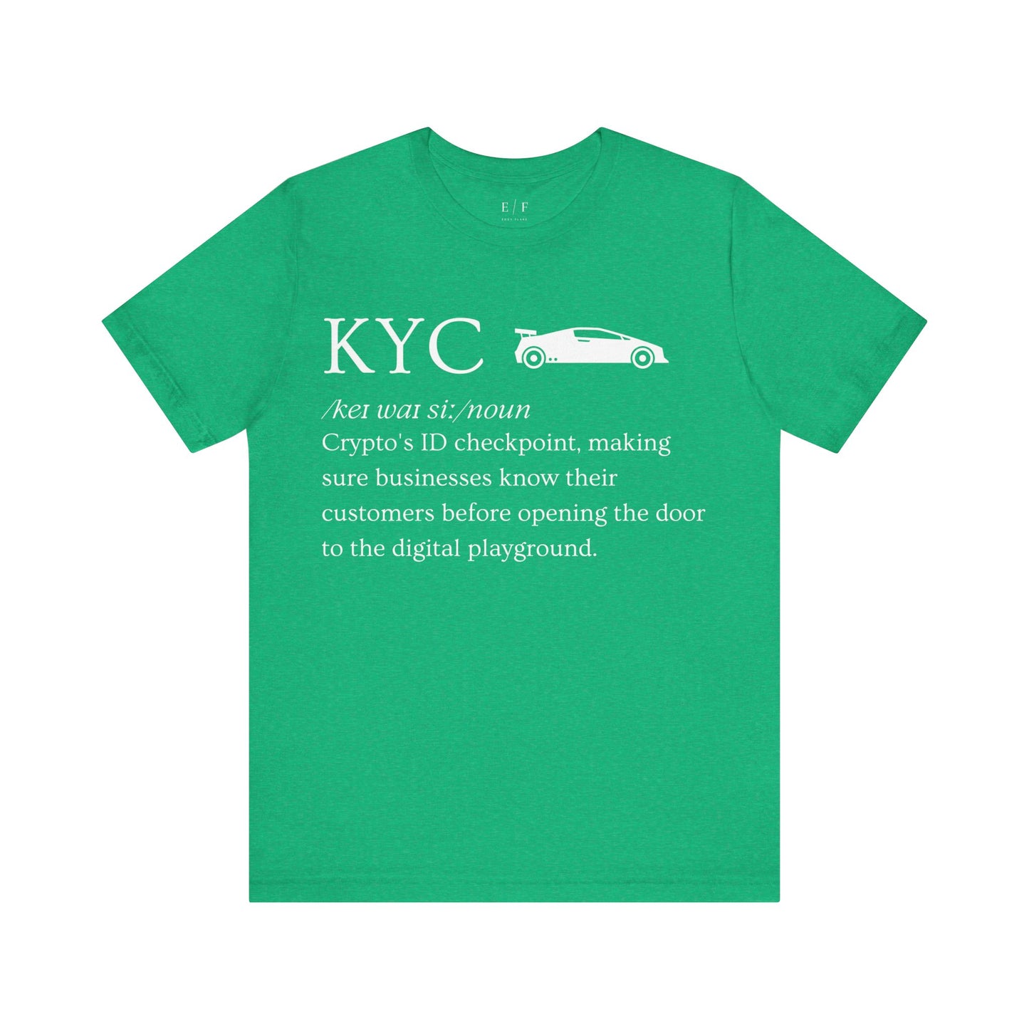 KYC Funny Crypto Definition Premium Tshirt