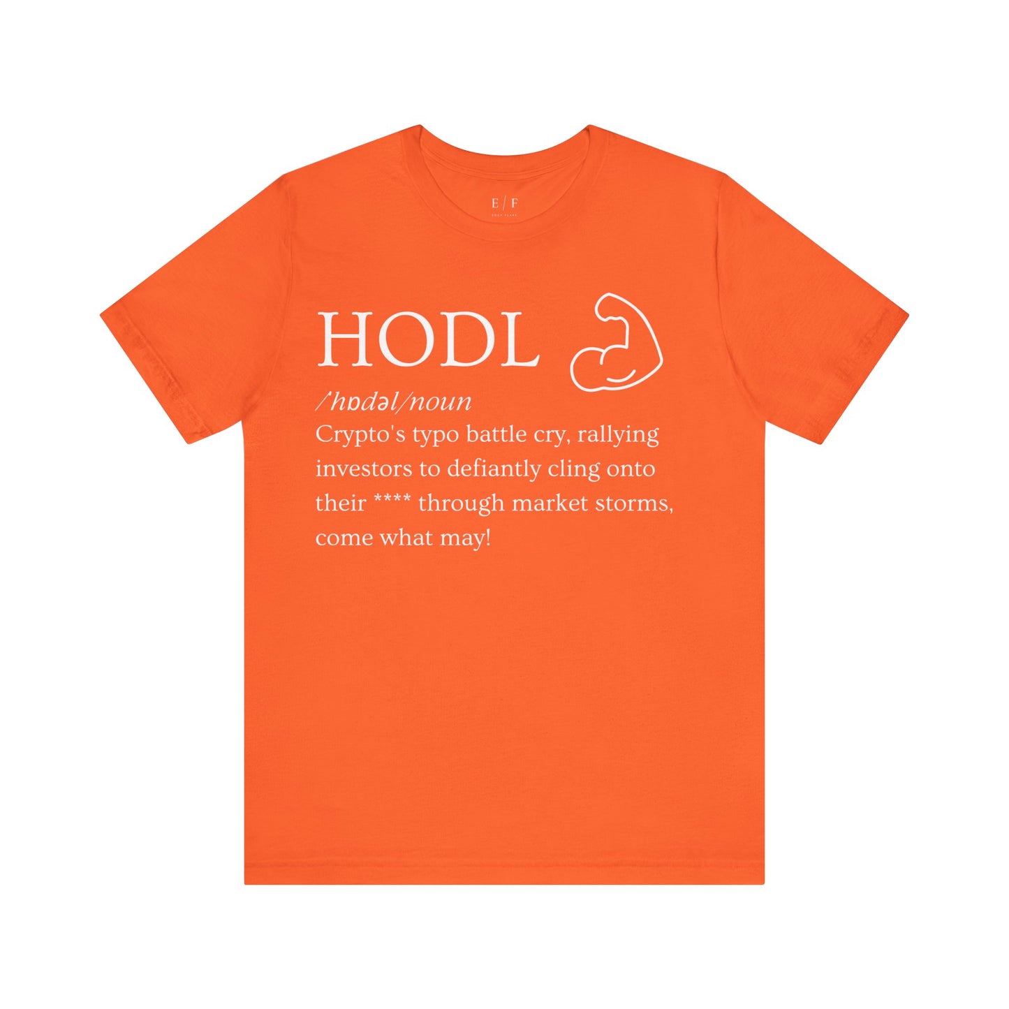 HODL Funny Crypto Definition Premium Tshirt