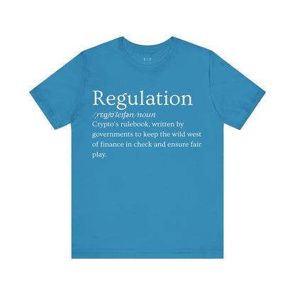 Regulation Funny Crypto Definition Premium Tshirt