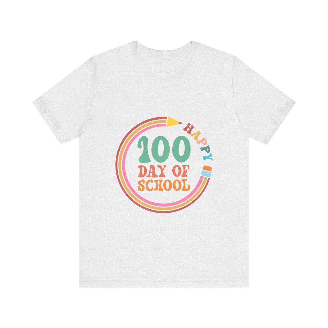 100 Day Of School Happy Tshirt