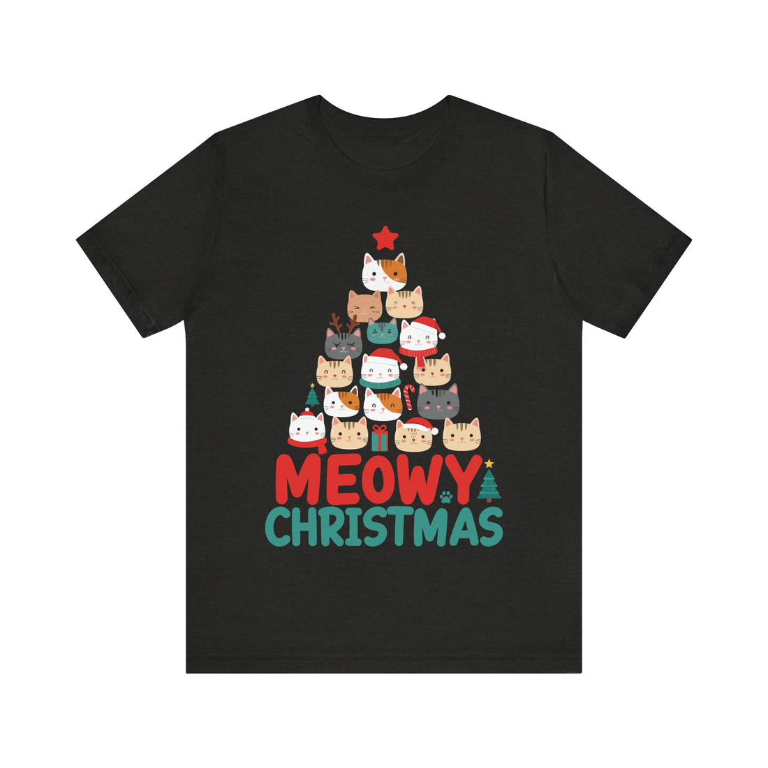 Meowy Christmas Tshirt