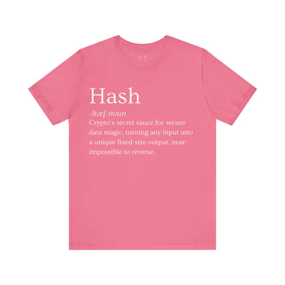 Hash Funny Crypto Definition Premium Tshirt