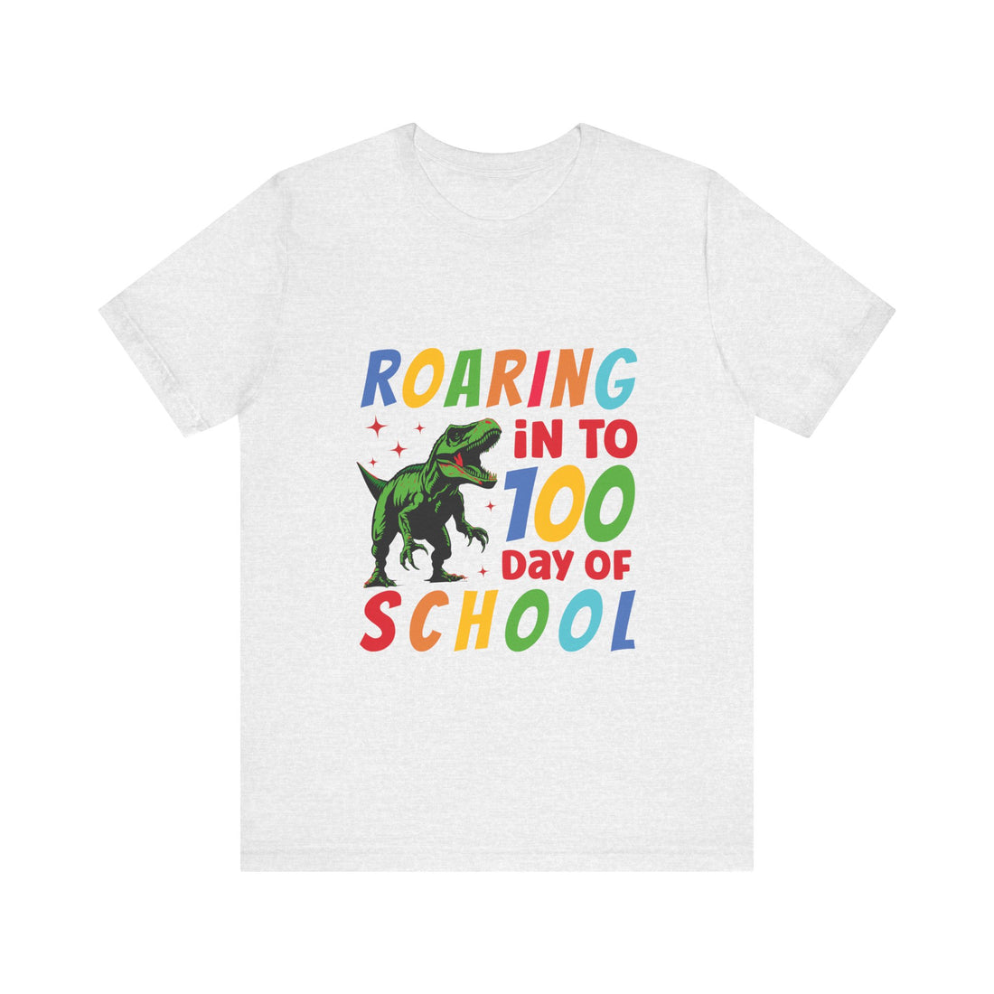 Roaring Into 100 Day Of School Tshirt