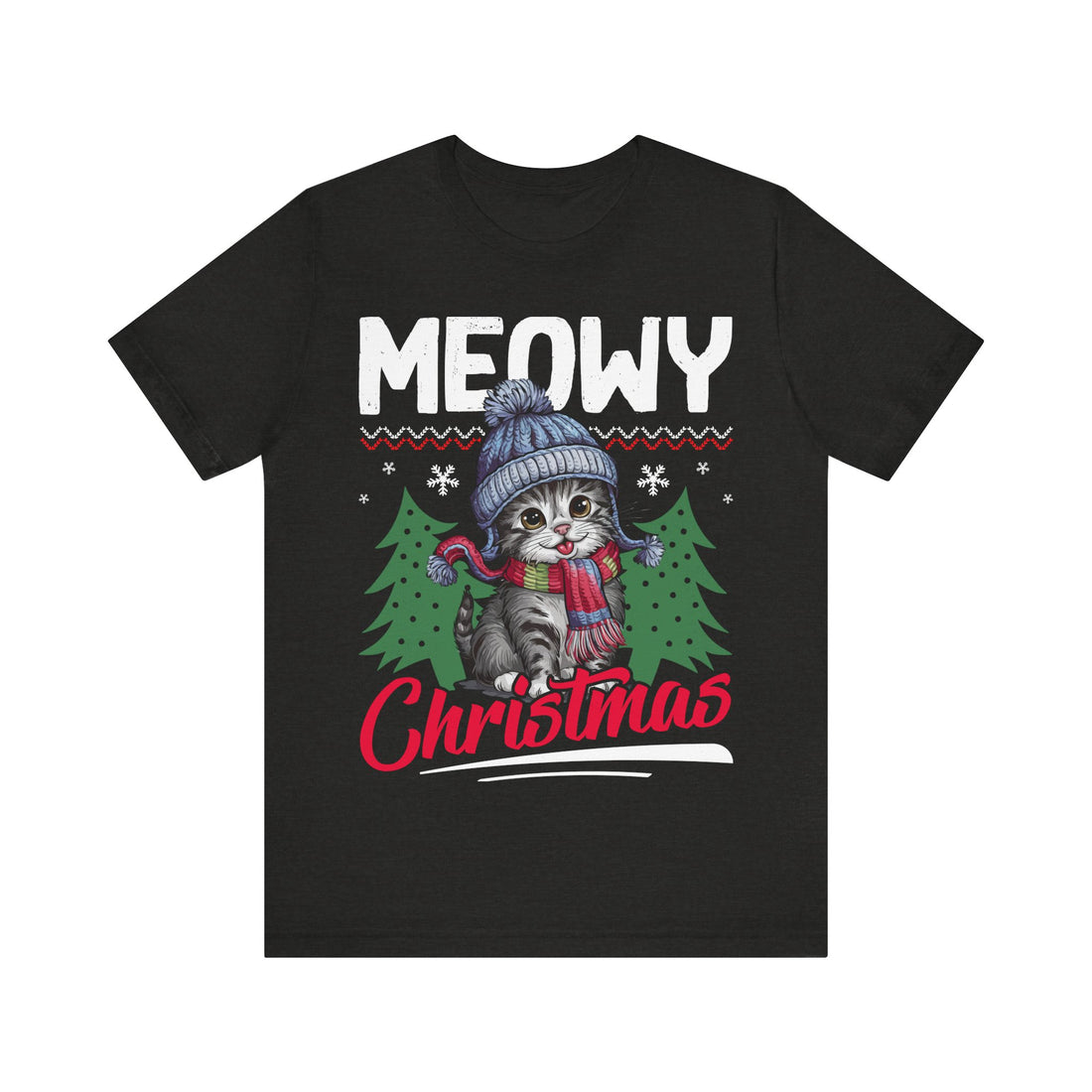 Meowy Christmas Tshirt