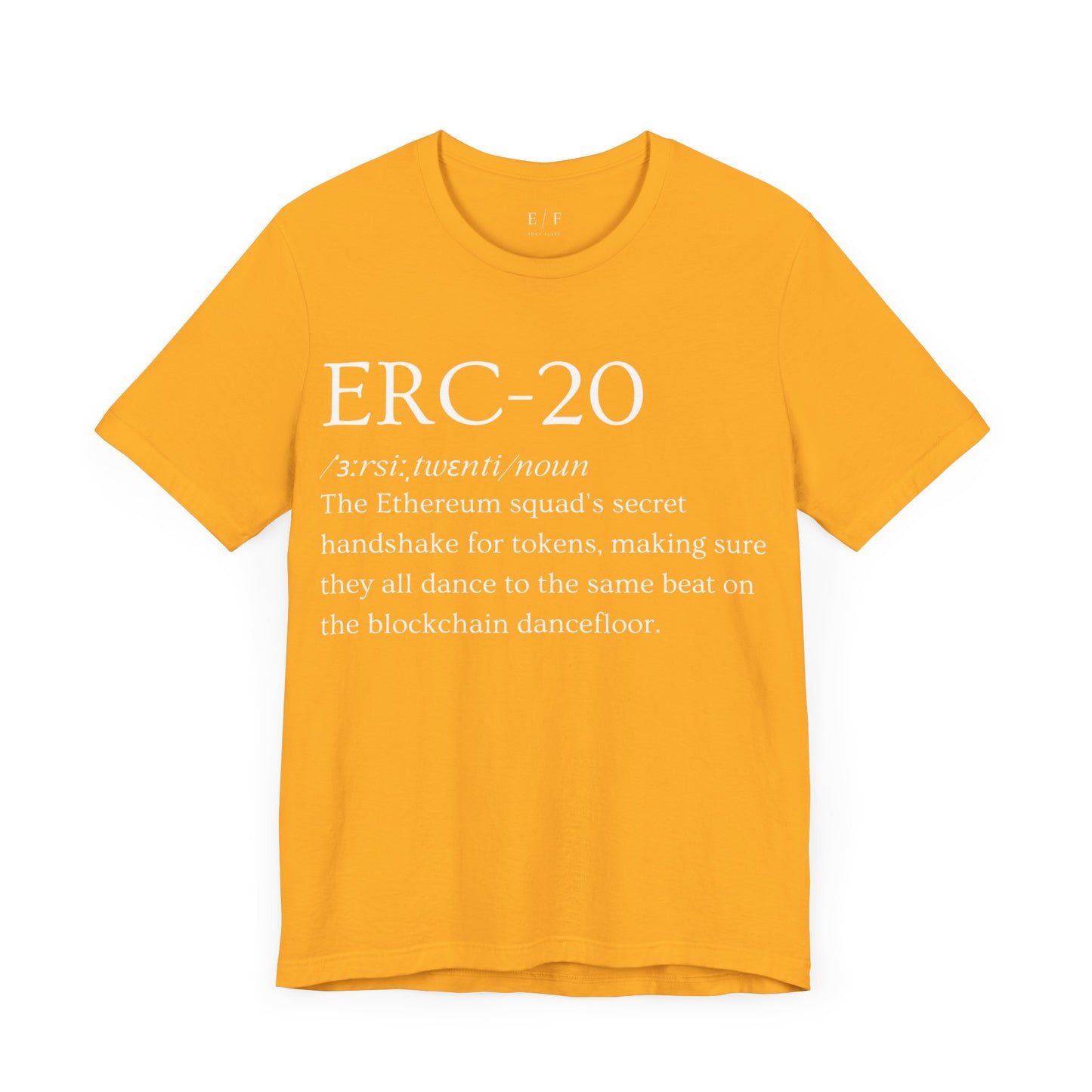 ERC-20 Funny Crypto Definition Premium Tshirt