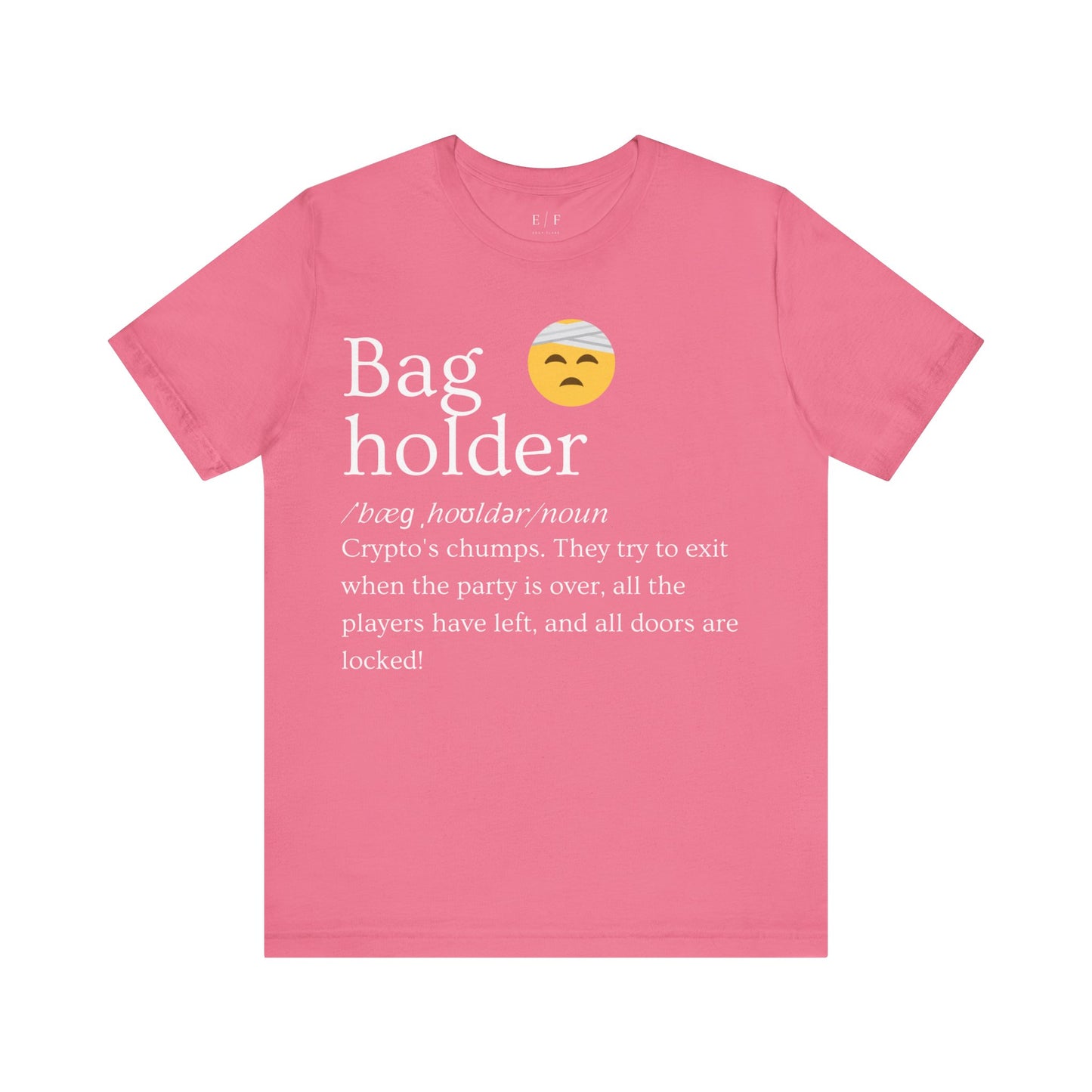 Bag holder Funny Crypto Definition Premium Tshirt