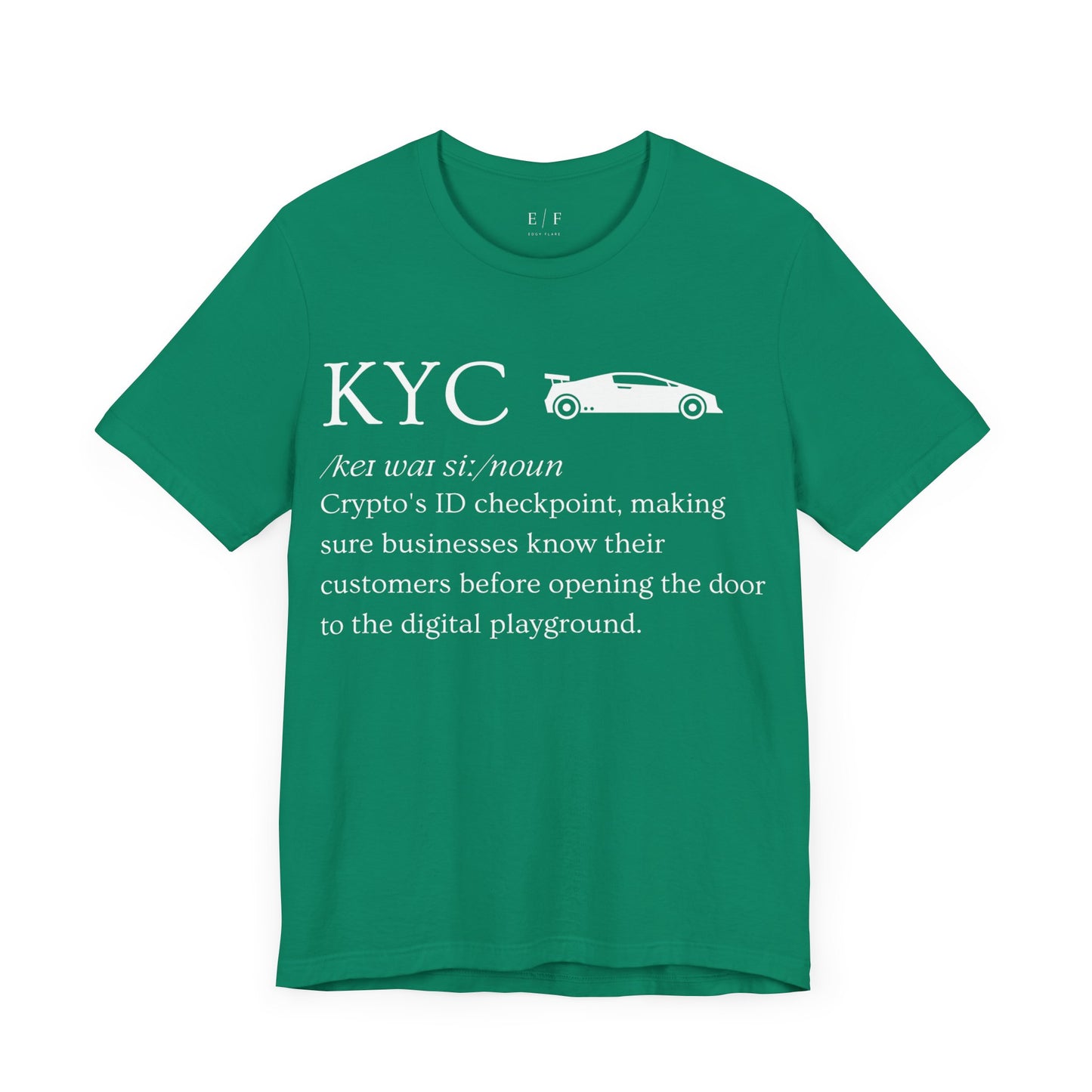 KYC Funny Crypto Definition Premium Tshirt