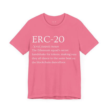 ERC-20 Funny Crypto Definition Premium Tshirt