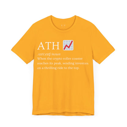 ATH Funny Crypto Definition Premium Tshirt