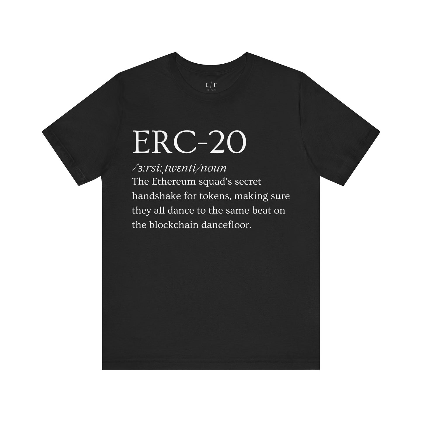 ERC-20 Funny Crypto Definition Premium Tshirt