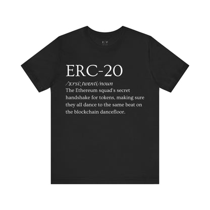 ERC-20 Funny Crypto Definition Premium Tshirt