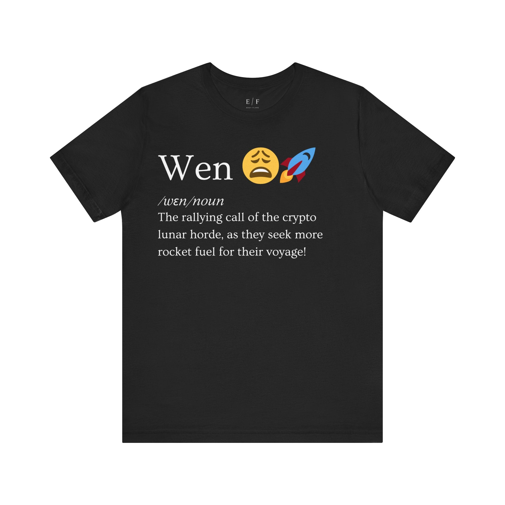 Wen Funny Crypto Definition Premium Tshirt