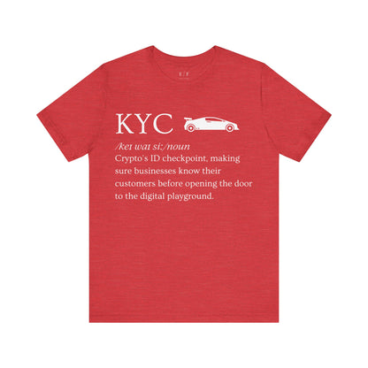 KYC Funny Crypto Definition Premium Tshirt