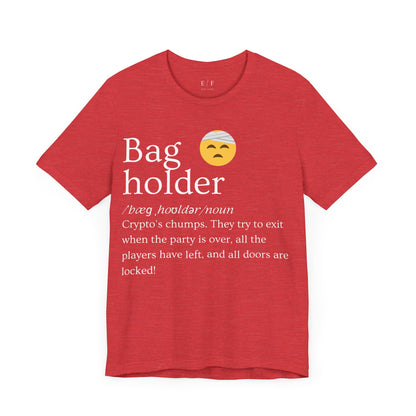 Bag holder Funny Crypto Definition Premium Tshirt