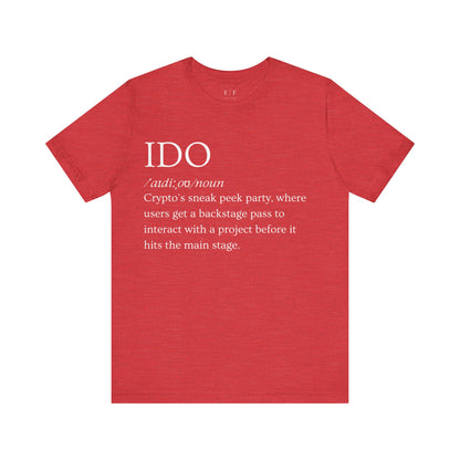 ICO (2) Funny Crypto Definition Premium Tshirt