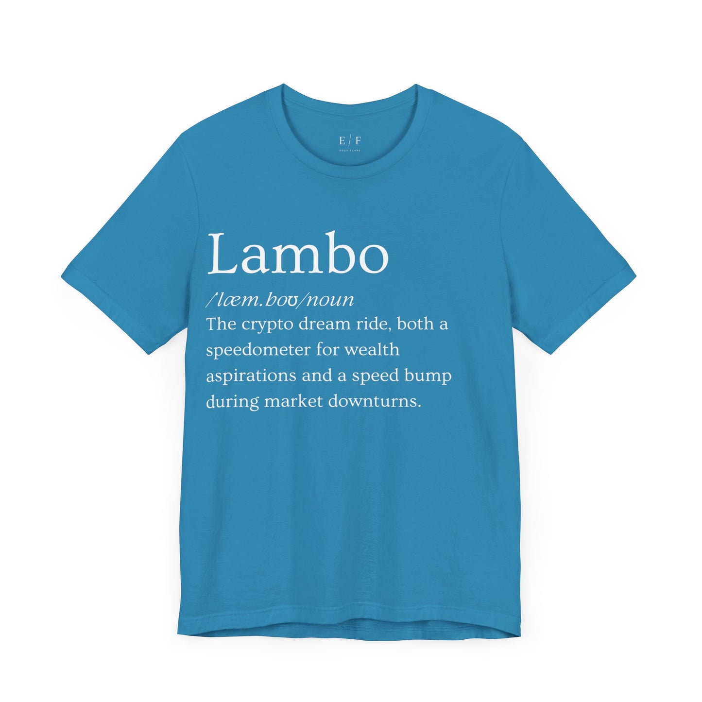 Lambo Funny Crypto Definition Premium Tshirt