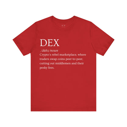 DEX Funny Crypto Definition Premium Tshirt