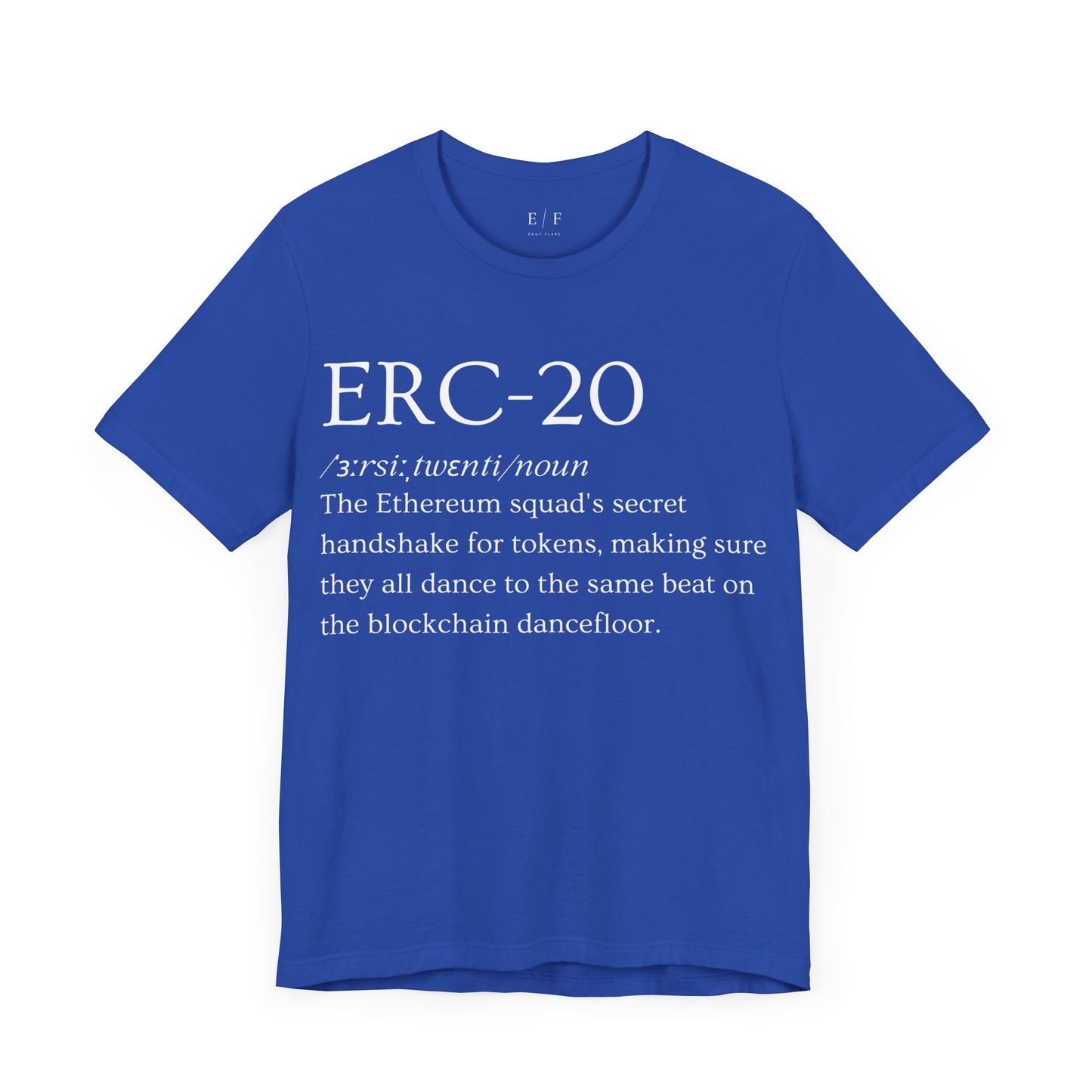 ERC-20 Funny Crypto Definition Premium Tshirt