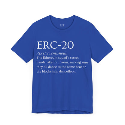 ERC-20 Funny Crypto Definition Premium Tshirt