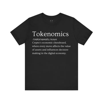 Tokenomics Funny Crypto Definition Premium Tshirt