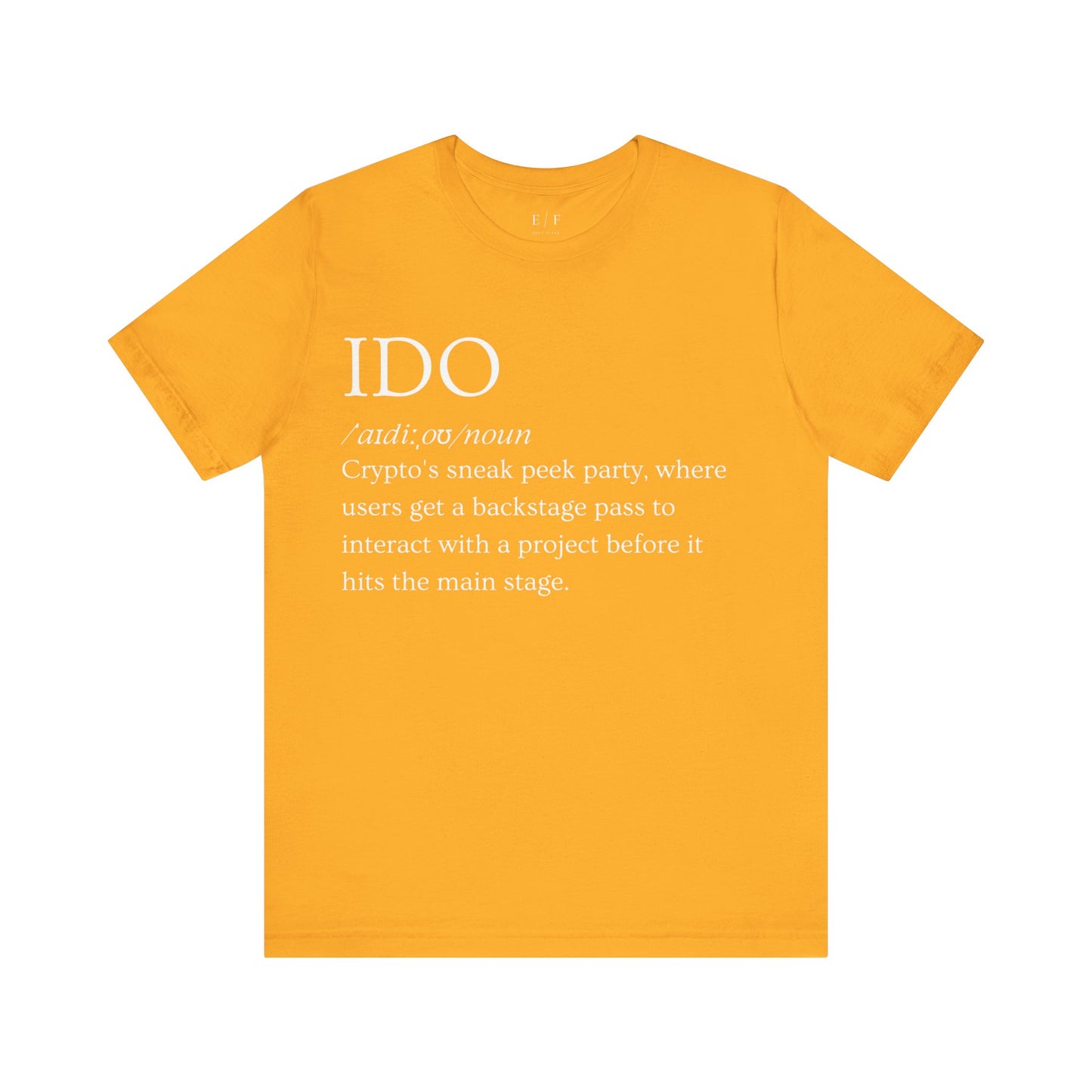 ICO (2) Funny Crypto Definition Premium Tshirt