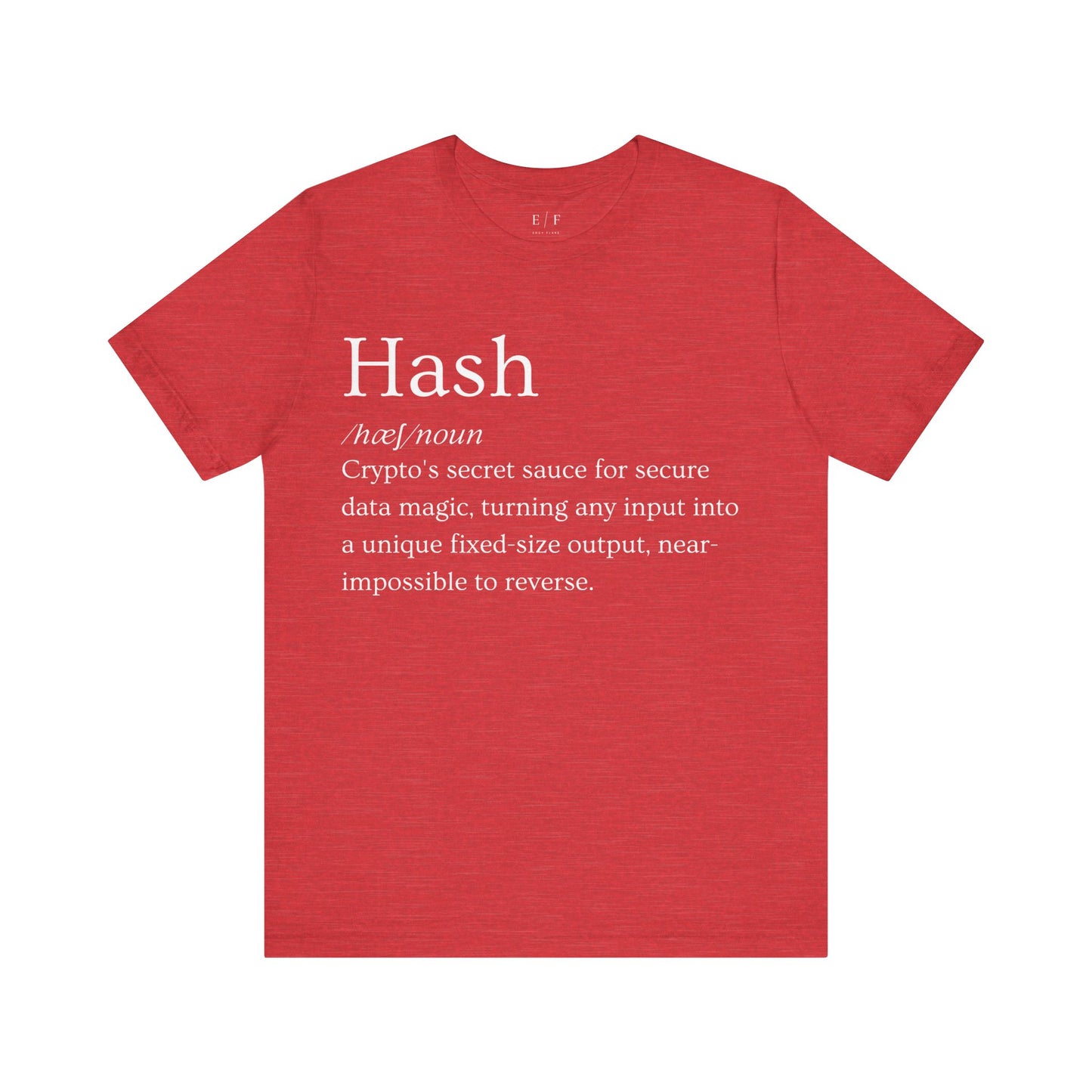 Hash Funny Crypto Definition Premium Tshirt