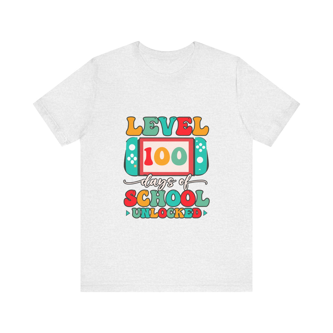 Level 100 Days Of School Unlocked Tshirt