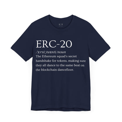 ERC-20 Funny Crypto Definition Premium Tshirt