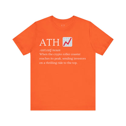 ATH Funny Crypto Definition Premium Tshirt