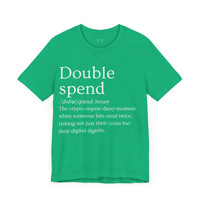 Double Funny Crypto Definition Premium Tshirt