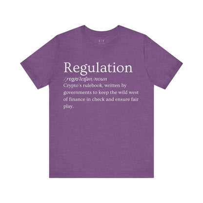 Regulation Funny Crypto Definition Premium Tshirt