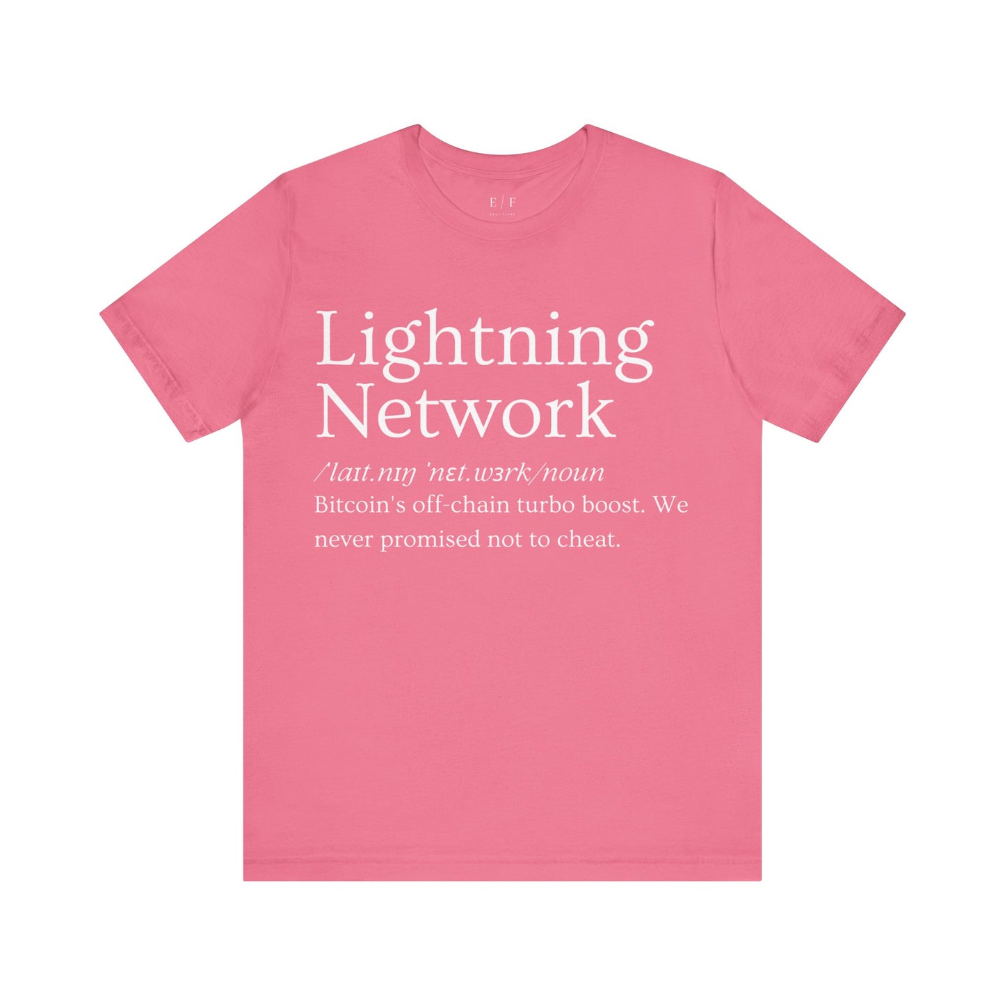 Lightning Network Funny Crypto Definition Premium Tshirt