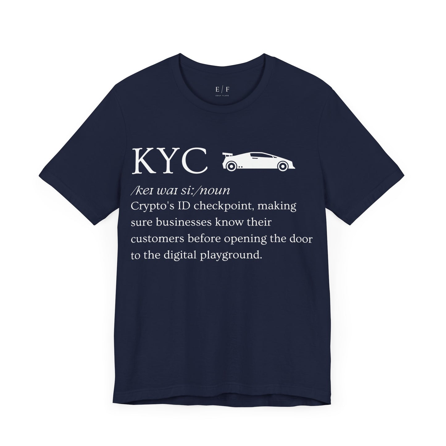 KYC Funny Crypto Definition Premium Tshirt