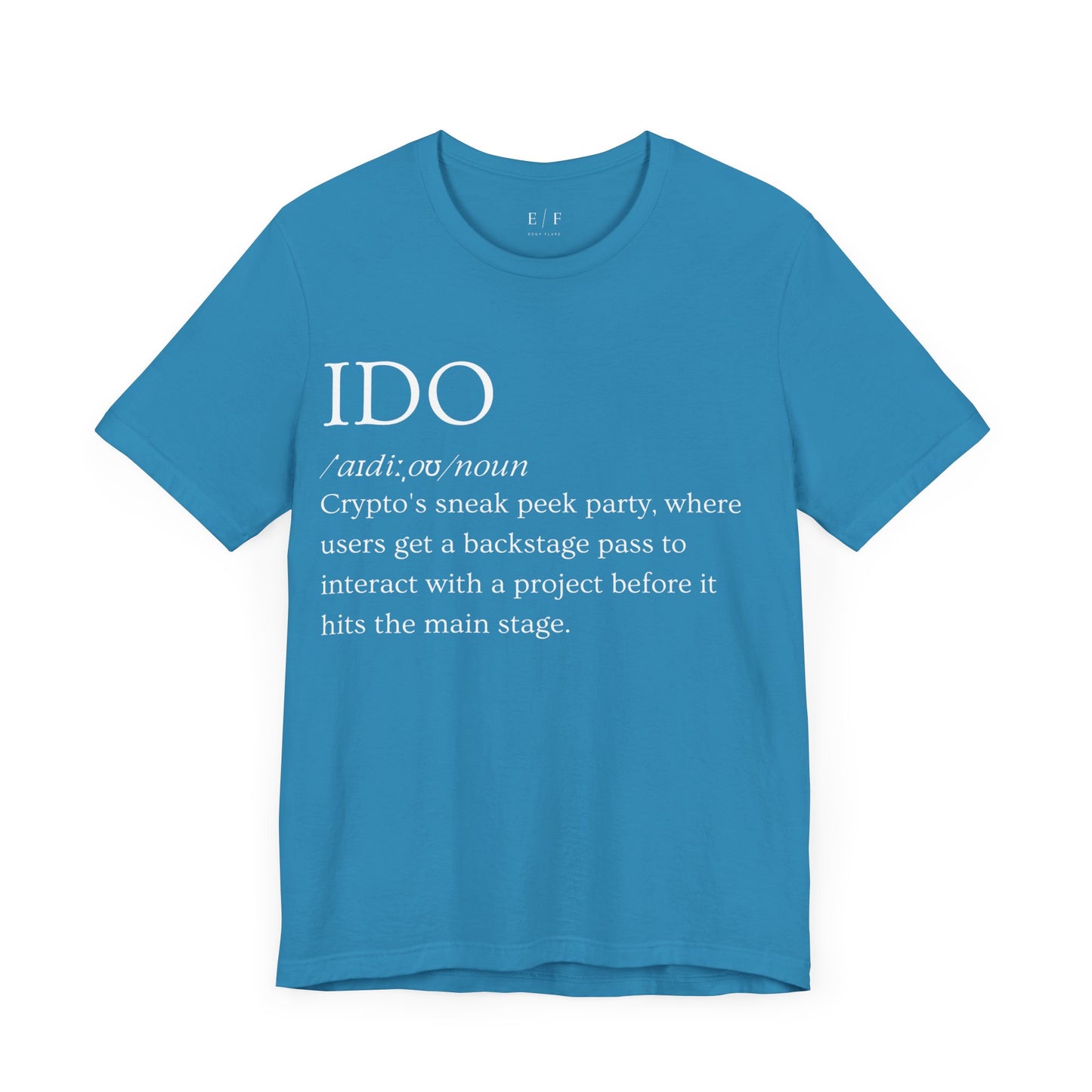 ICO (2) Funny Crypto Definition Premium Tshirt