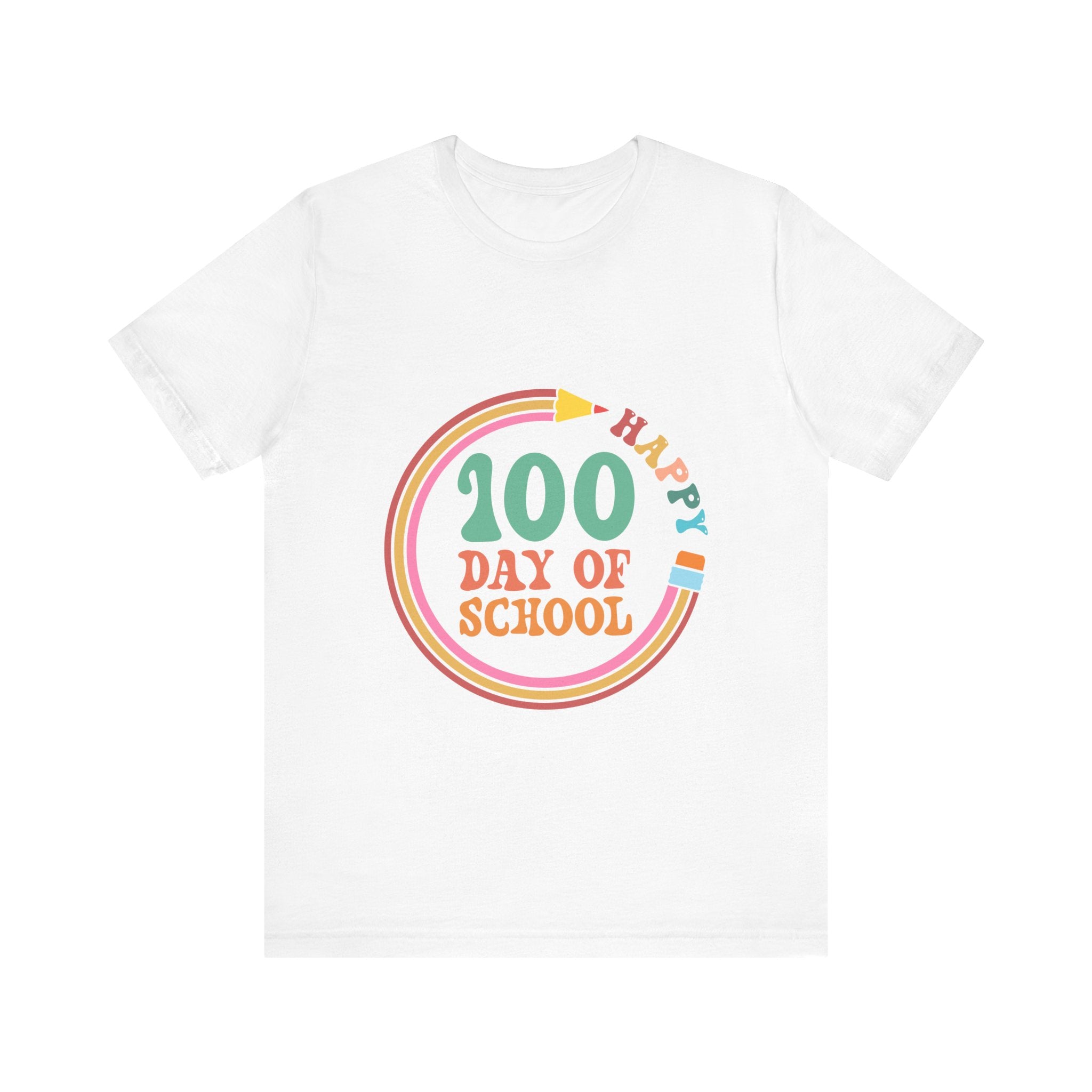 100 Day Of School Happy Tshirt