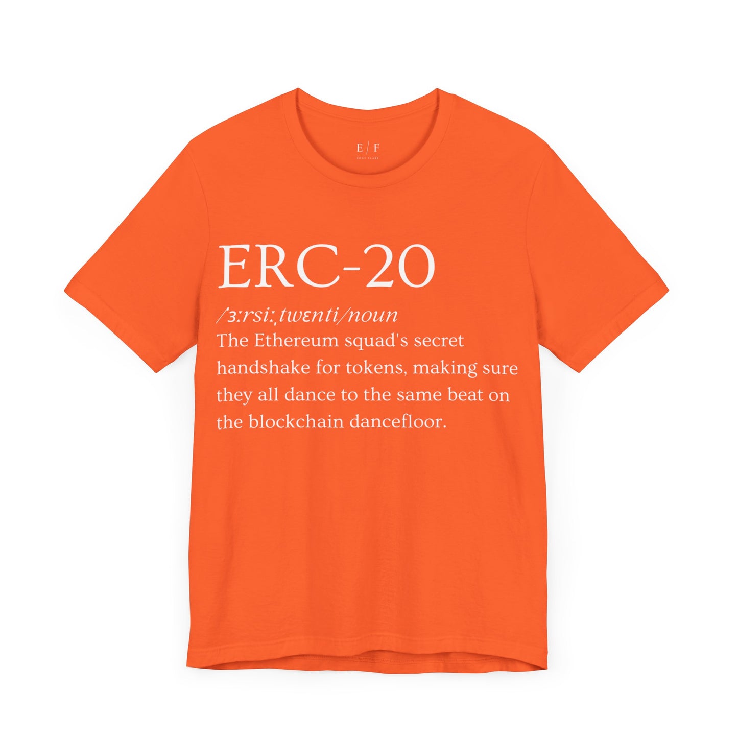 ERC-20 Funny Crypto Definition Premium Tshirt