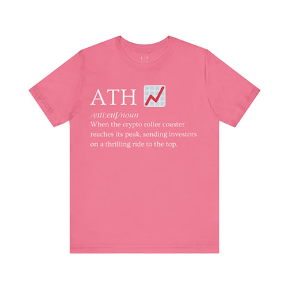 ATH Funny Crypto Definition Premium Tshirt