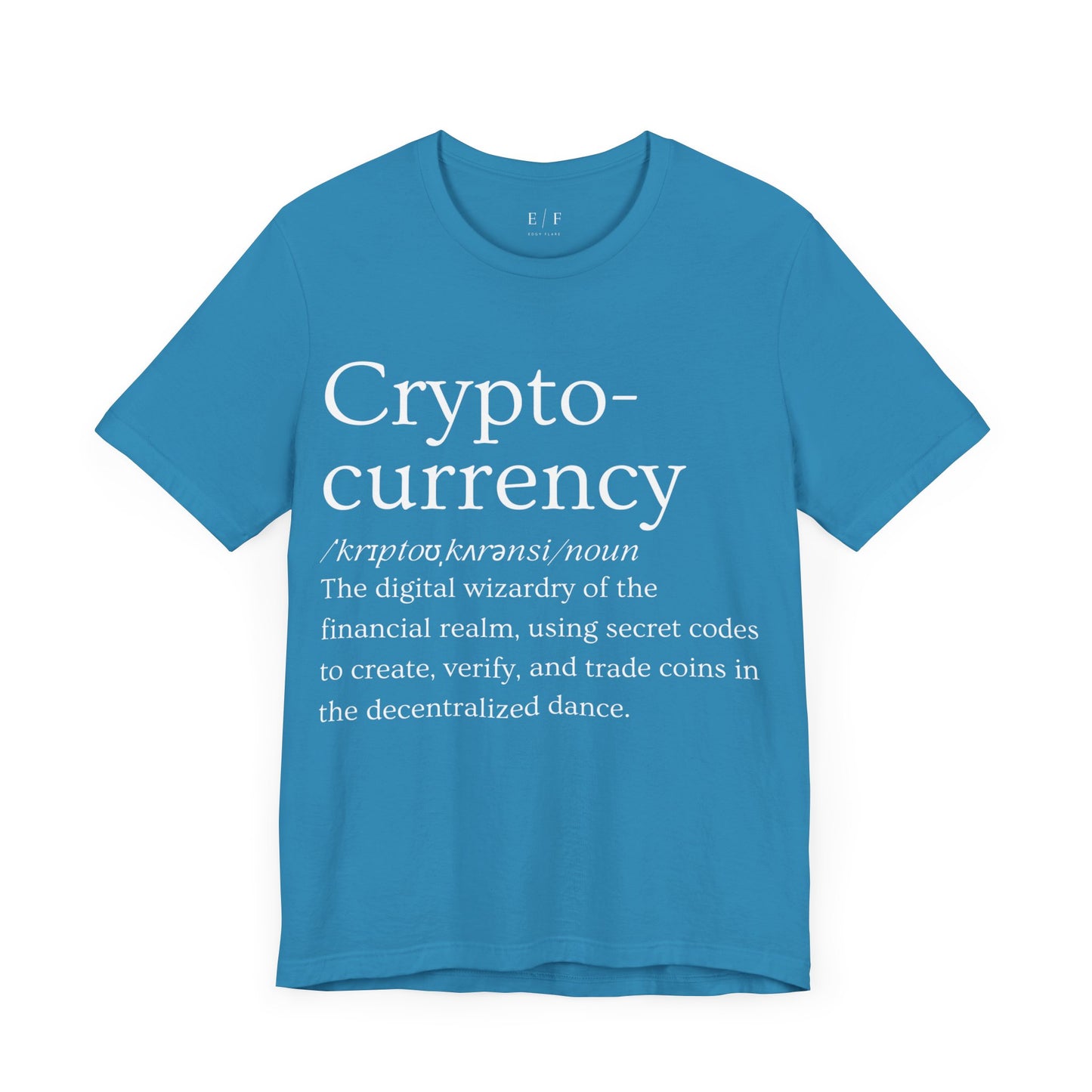 Crypto-currency Funny Crypto Definition Premium Tshirt