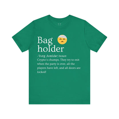 Bag holder Funny Crypto Definition Premium Tshirt