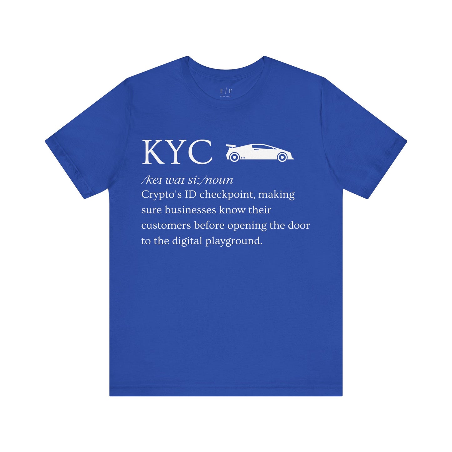 KYC Funny Crypto Definition Premium Tshirt