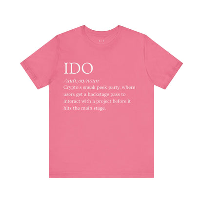 ICO (2) Funny Crypto Definition Premium Tshirt