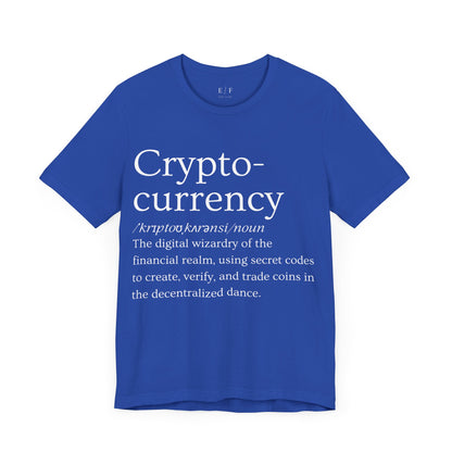 Crypto-currency Funny Crypto Definition Premium Tshirt