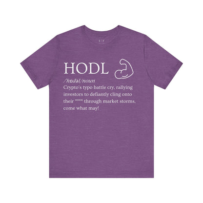 HODL Funny Crypto Definition Premium Tshirt