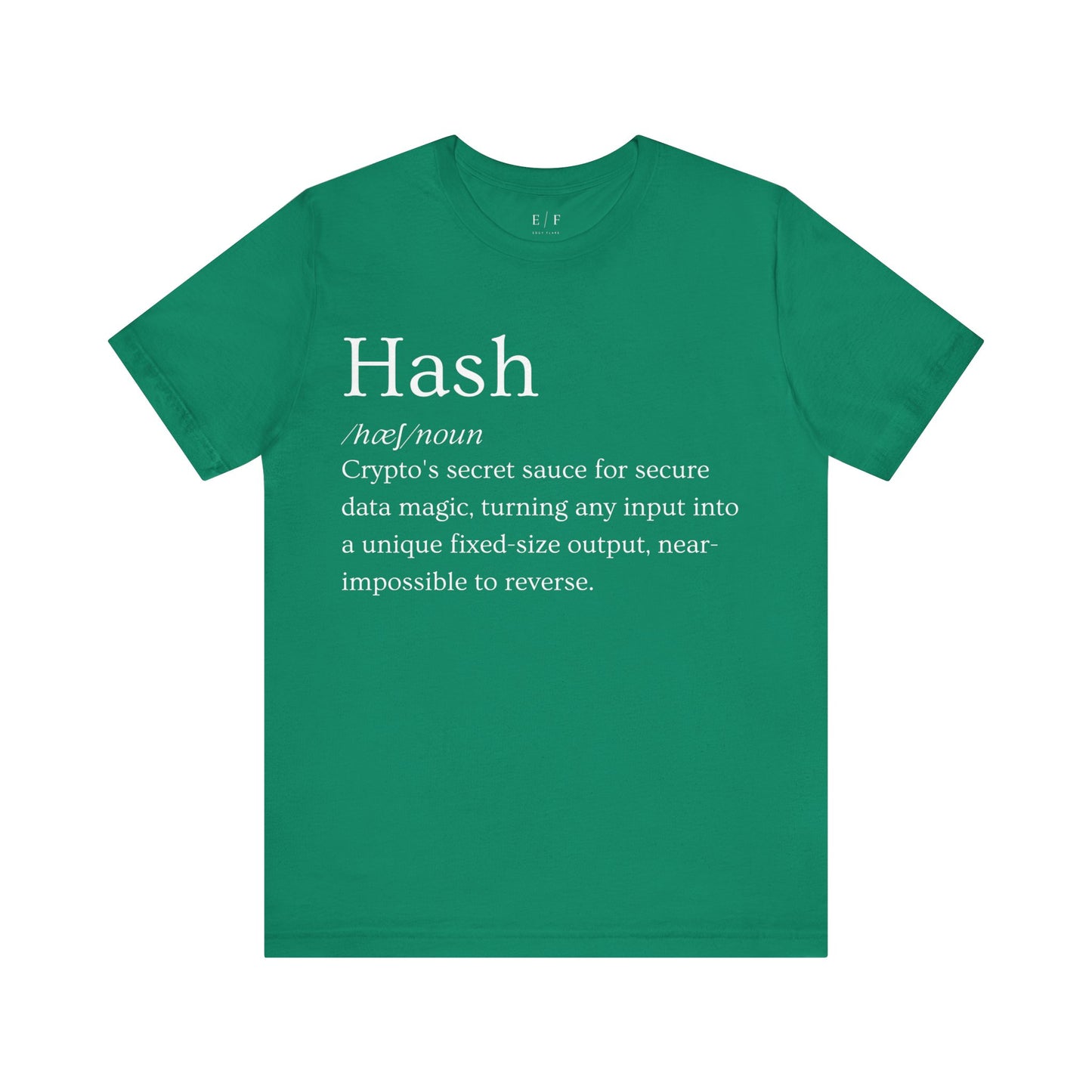 Hash Funny Crypto Definition Premium Tshirt