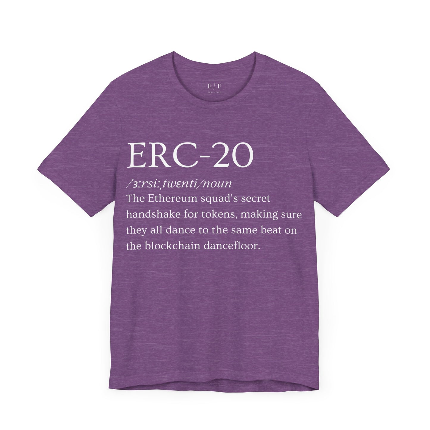 ERC-20 Funny Crypto Definition Premium Tshirt