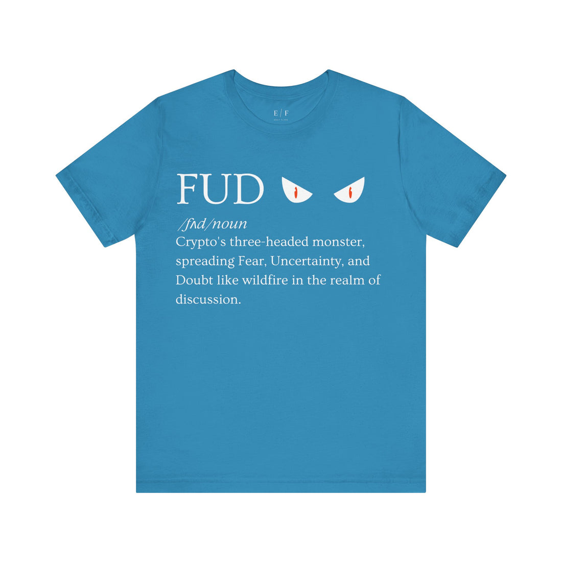 FUD Funny Crypto Definition Premium Tshirt