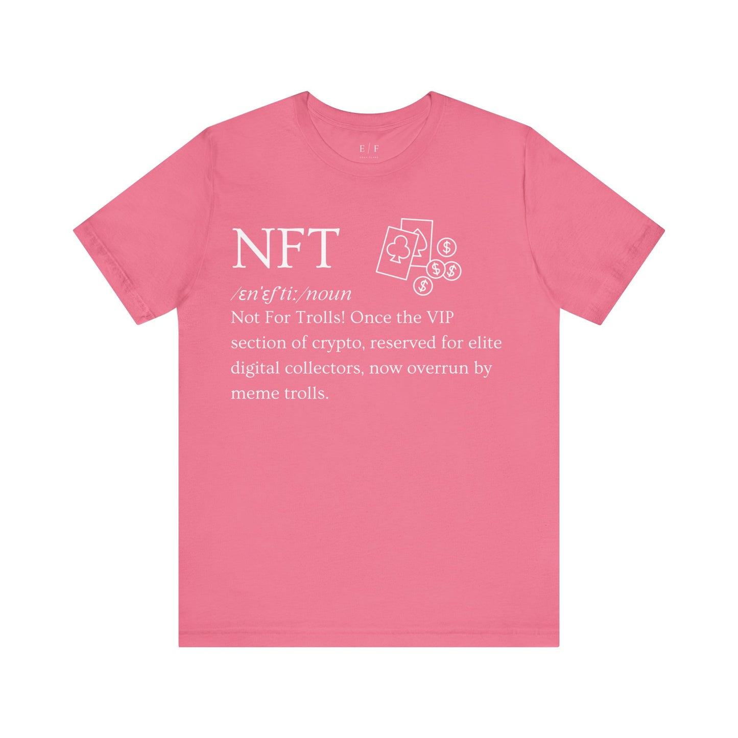 NFT Funny Crypto Definition Premium Tshirt