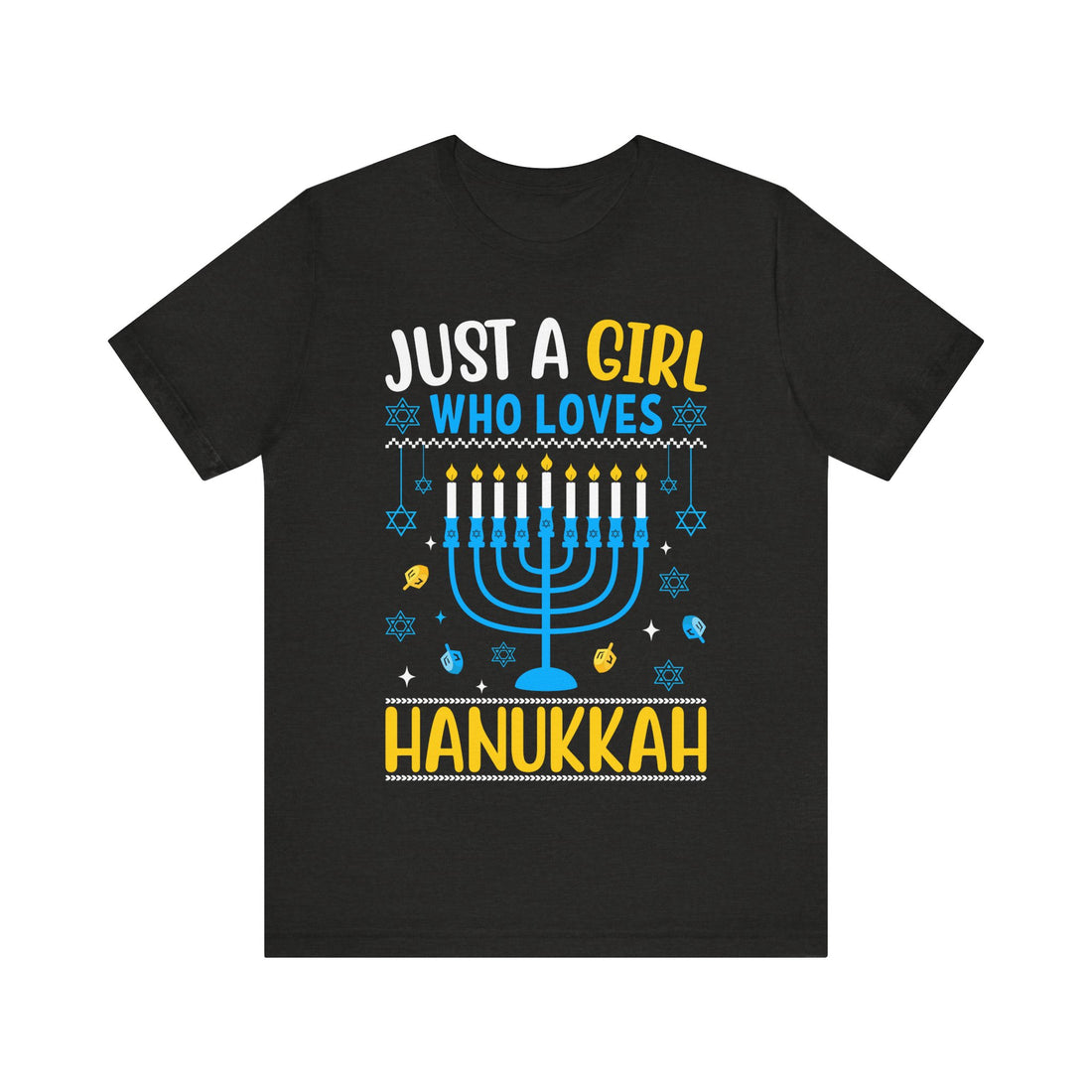 Just A Girl Who Loves Hanukkah Tshirt